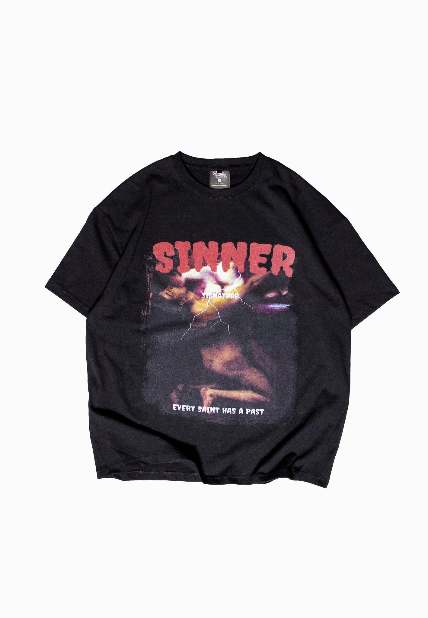 Oversize T-shirt  mit Sinner Print – Perfekt für einen edgy Style