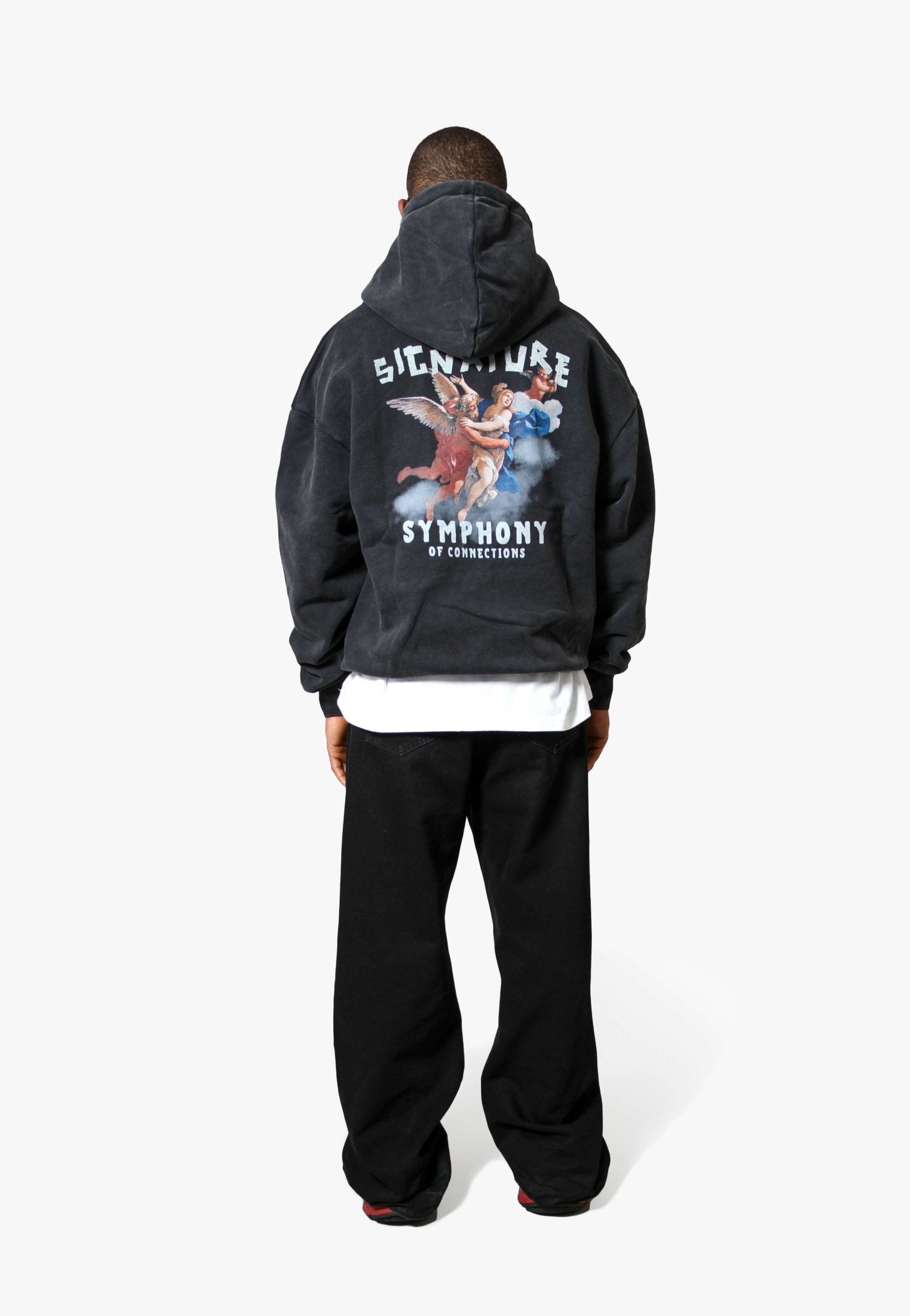 SYMPHONY GRAPHIC PRINT HOODIE