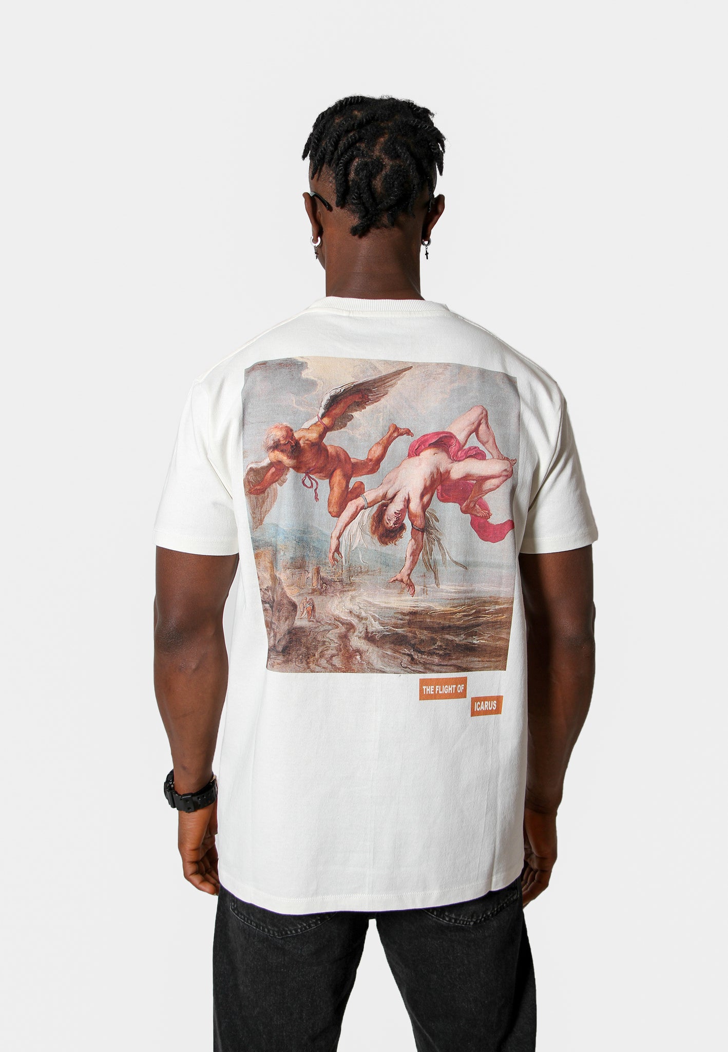 STANDARD FIT ICARUS PRINT T-SHIRT  (SAMPLE PIECE)