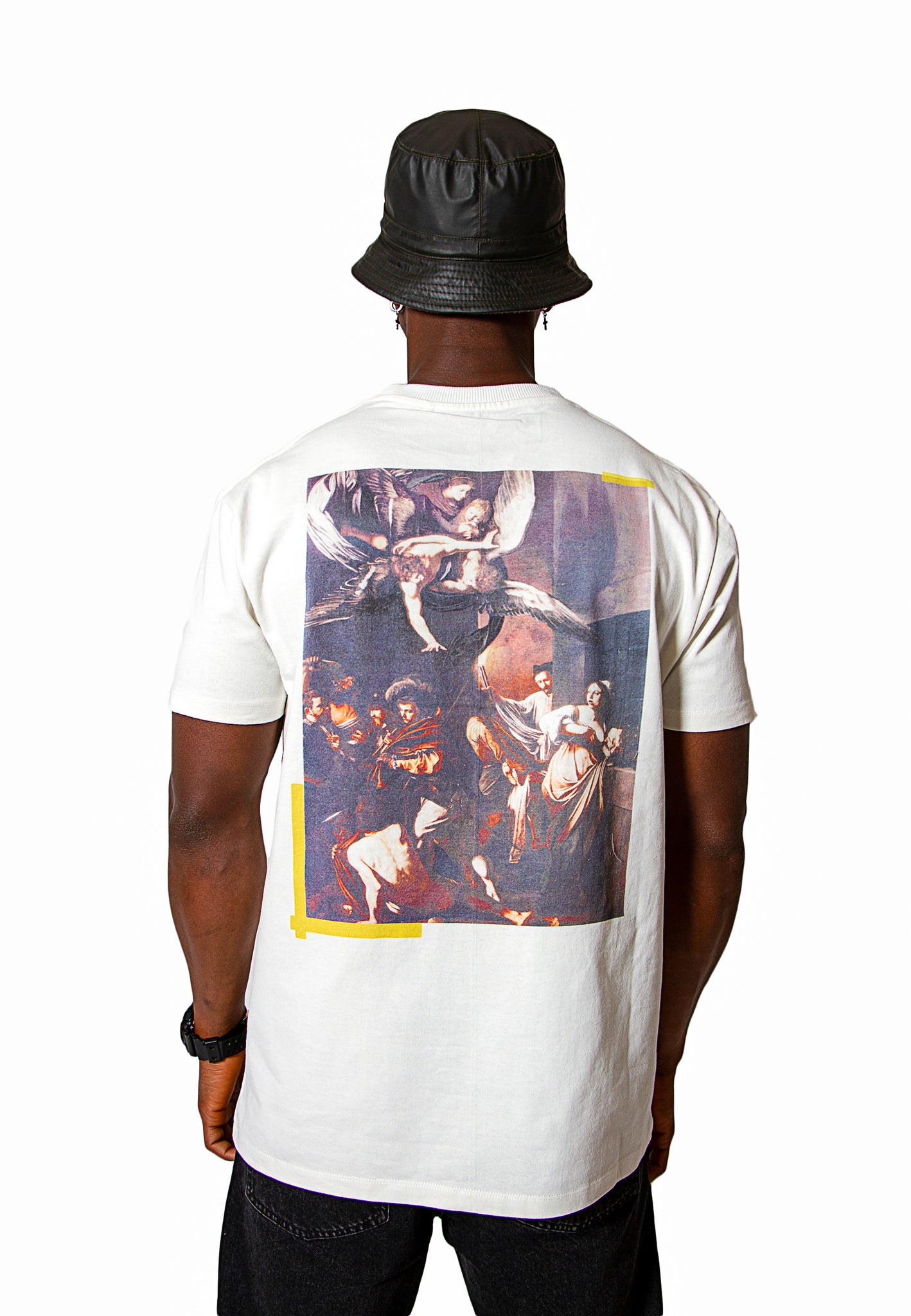 STANDARD FIT CARAVAGGIO PRINT T-SHIRT  (SAMPLE PIECE)