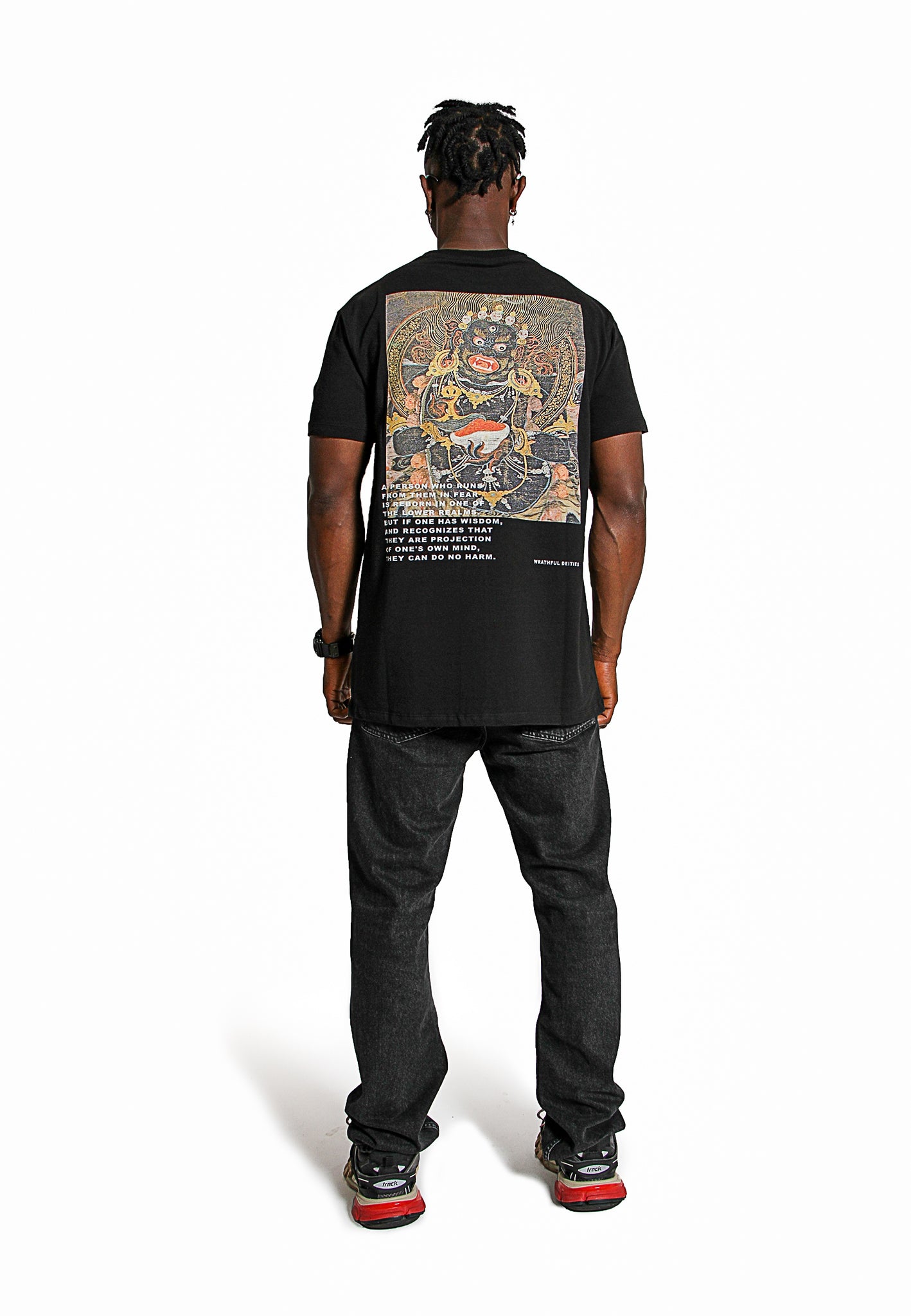 STANDARD FIT DEITY PRINT T-SHIRT (SAMPLE PIECE)