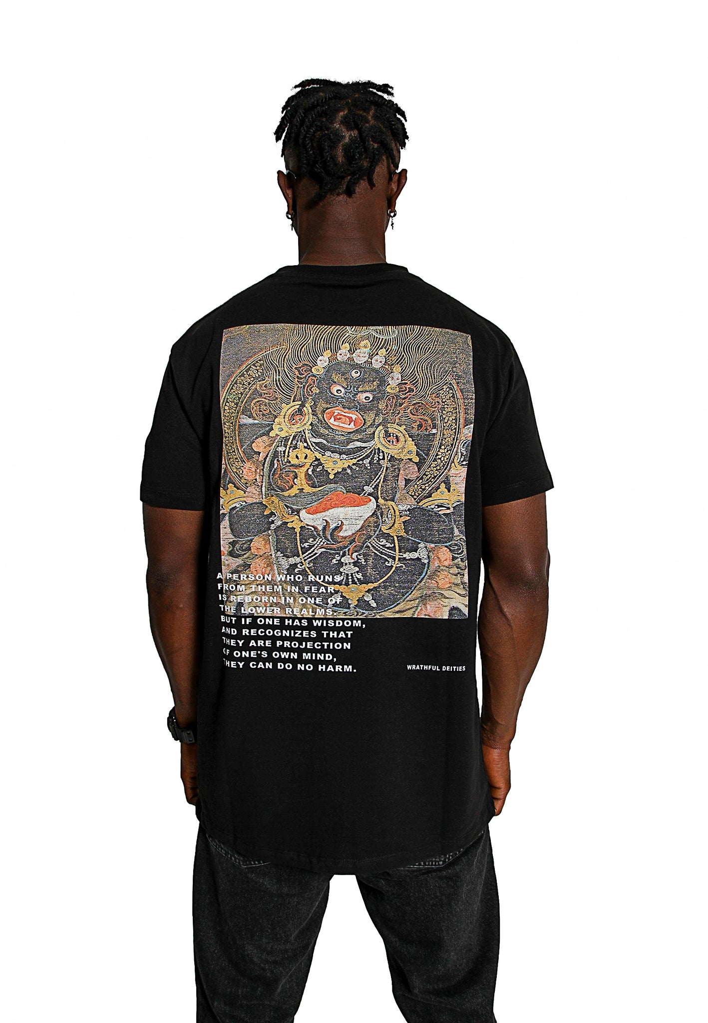 STANDARD FIT DEITY PRINT T-SHIRT (SAMPLE PIECE)